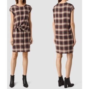 All saints heny check dress tunic